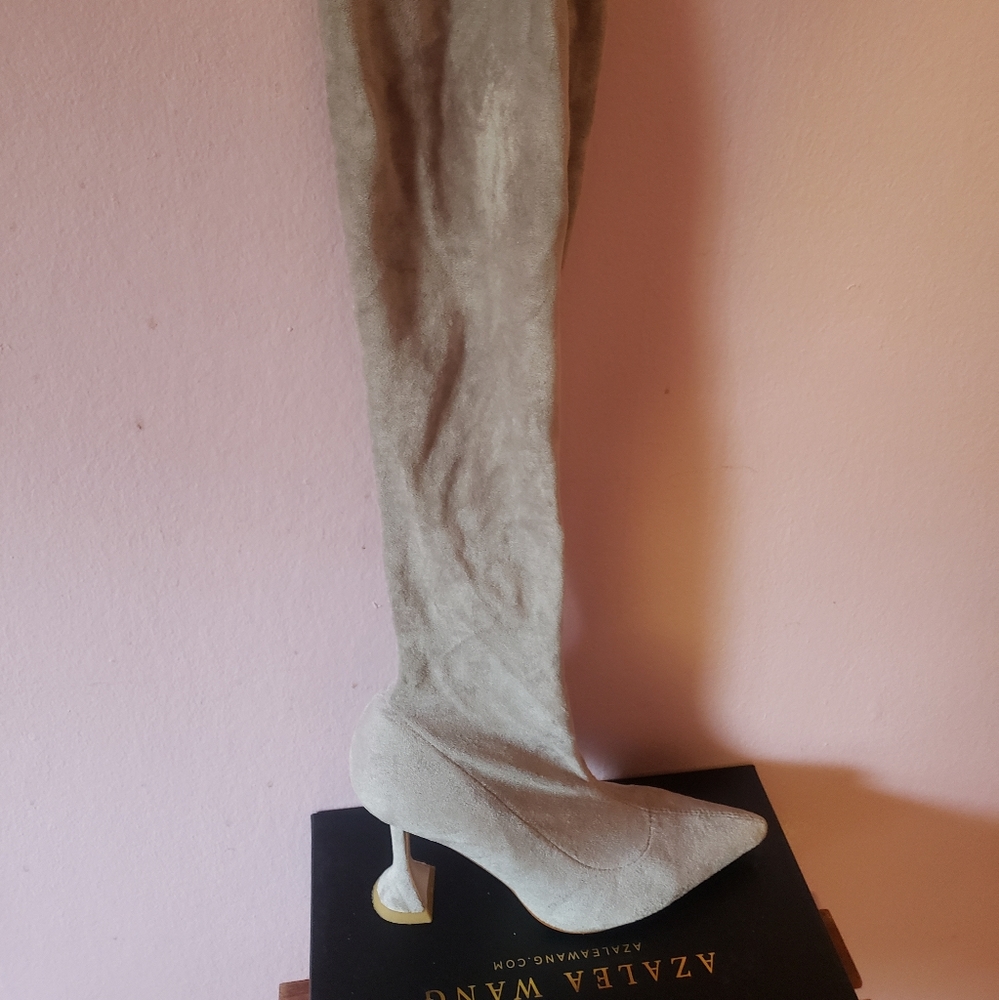 Free, buy 1 get 2 free, grey thigh highs size 10, other 2 pair or size 9s